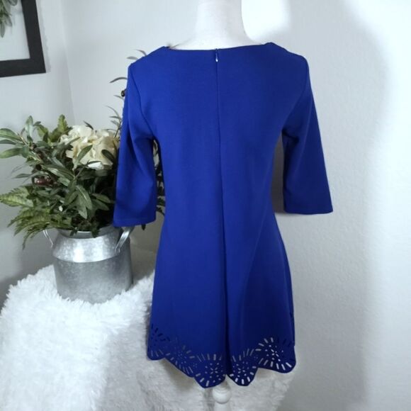 SHEIN BLUE DRESS SZ.XS EUC - Picture 3 of 5